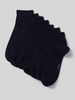 MCNEAL Sneakersocken im 7er-Pack mit Label-Detail Marine