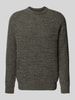 Barbour Regular Fit Strickpullover aus reiner Wolle  Oliv