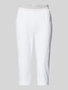 Toni Dress Regular Fit Caprihose mit elastischem Bund Modell 'SUE' Weiss
