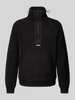 BOSS Green Sweatshirt mit Stehkragen Modell 'Zartic' Black