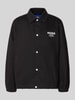 HUGO Blue kroj regular fit bomberka / bluzon z czystej bawełny model 'Biyo2631' BLACK