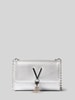Valentino Bags torba na ramię z detal z logo Srebrny