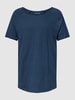 REVIEW T-shirt met ronde hals Donkerblauw