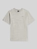 G-Star RAW T-Shirt mit dezentem Logo-Detail Offwhite