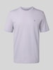 Scotch & Soda T-Shirt mit Logo-Stitching Lavender