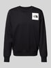 The North Face Sweatshirt met labelpatch Zwart