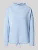 Christian Berg Woman Sweatshirt met turtleneck Bleu