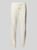 Tommy Hilfiger Loose fit stoffen broek van linnenmix, model 'HARLEM' Wit