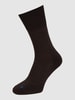 Falke Socken aus Baumwollmischung Modell 'Run' Dunkelbraun