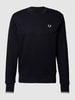 Fred Perry Sweatshirt mit Logo-Stickerei  Dunkelblau