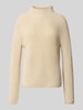 Marc O'Polo Regular Fit Strickpullover aus reiner Baumwolle Sand