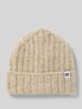 OPUS Beanie mit Label-Detail Modell 'Acotta' Beige