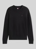 Tommy Jeans sweter z czystej bawełny o kroju regular fit Czarny