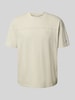 CHAMPION T-shirt met logobadge Beige