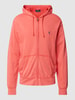 Polo Ralph Lauren Sweatjacke mit Label-Stitching Rot