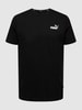 PUMA PERFORMANCE T-shirt met labelprint Zwart