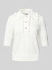 Essentiel Strickshirt mit Lochmuster Modell 'Hemirates' Offwhite