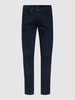 Matinique Broek in 5-pocketmodel, model 'pete' Marineblauw