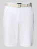 Christian Berg Men Bermudas mit französischen Eingrifftaschen Weiss