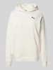 Puma Oversized Hoodie mit Label-Stitching Offwhite