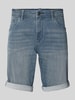Tom Tailor Regular Fit Jeansshorts im 5-Pocket-Design Graphit