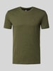 Tommy Jeans Regular fit T-shirt van katoenmix Olijfgroen gemêleerd