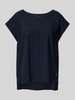 Raffaello Rossi T-shirt met ronde hals, model 'GRIT' Marineblauw