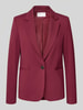 Jake*s Collection Regular Fit Blazer mit Reverskragen und Paspeltaschen Aubergine