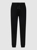 Christian Berg Men Sweatpants mit Label-Details Schwarz