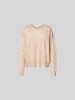 Lala Berlin Pullover in Strick-Optik Beige