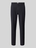 JAKE*S STUDIO MEN Regular Fit Stoffhose mit Eingrifftaschen Metallic Blue