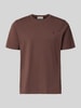 ARMEDANGELS Regular Fit T-Shirt aus reiner Baumwolle Modell 'JAAMES' Schoko