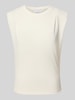 Jake*s Collection Tanktop met ronde hals Beige
