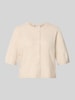 VILA Regular Fit Cardigan in Strick-Optik Modell 'Iga' Offwhite