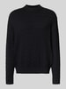 SELECTED HOMME Relaxed fit pullover van puur katoen, model 'PHILIP' Zwart