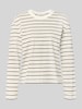 Selected Boxy Fit Langarmshirt aus reiner Baumwolle Modell 'ESSENTIAL' Dunkelbraun