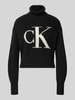 Calvin Klein Jeans Strickpullover mit Rollkragen Black