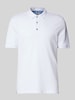 Brax Regular Fit Poloshirt mit Label-Print Modell 'Pete' Weiss