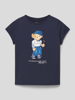 Polo Ralph Lauren Kids T-shirt met ronde hals Marineblauw