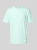 Tom Tailor Regular fit T-shirt van puur katoen Lichtturquoise