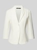 Betty Barclay Blazer in effen design met 3/4-mouwen Offwhite