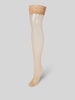 Falke Stay-Ups mit Spitze Modell 'SHELINA 12' Beige