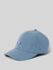 bugatti Basecap mit Label-Stitching und Viskose-Anteil Jeansblau
