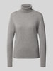 Hemisphere Rollkragenpullover aus Kaschmir mit Rollsaum Graphit
