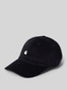 Carhartt Work In Progress Basecap mit Label-Stitching Modell 'HARLEM' Black