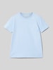 Polo Ralph Lauren Teens T-Shirt aus reiner Baumwolle Hellblau