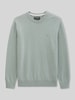 Marc O'Polo Regular Fit Pullover aus Baumwoll-Mix mir Schurwoll-Anteil Mint
