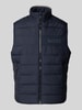 BOSS Bodywarmer met labelprint, model 'Cenito' Marineblauw