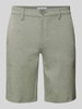 Only & Sons Szorty z wpuszczanymi kieszeniami w stylu francuskim model ‘MARK’ Khaki