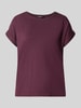 ONLY Regular Fit T-Shirt aus Viskose-Mix Modell 'MOSTER' Bordeaux